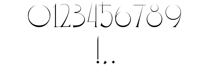 Bangkit Font OTHER CHARS