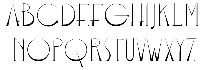 Bangkit Font LOWERCASE