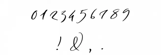 Bangkok Restless Demo Regular Font OTHER CHARS