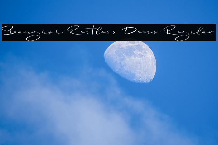 Bangkok Restless Demo Regular Example 3