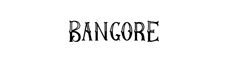 BangorE  नि: शुल्क फ़ॉन्ट्स डाउनलोड