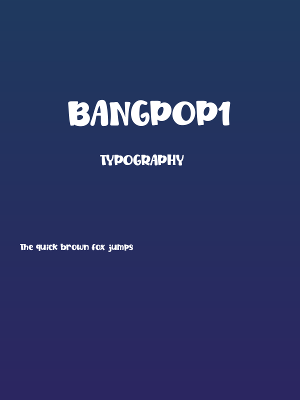 Bangpop1 Poster