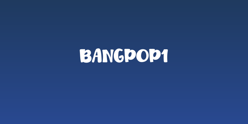 Bangpop1 Social Header