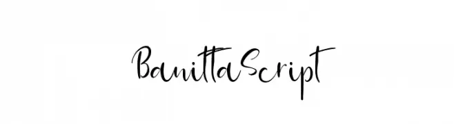 Banitta Script  Descarca Fonturi Gratis