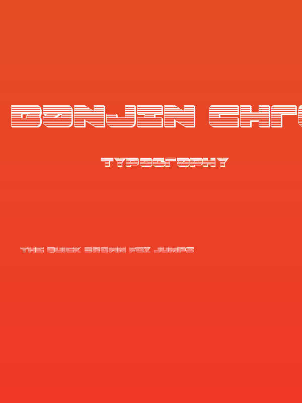 Banjin Chrome Poster