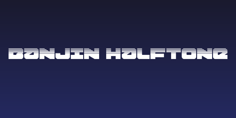 Banjin Halftone Social Header