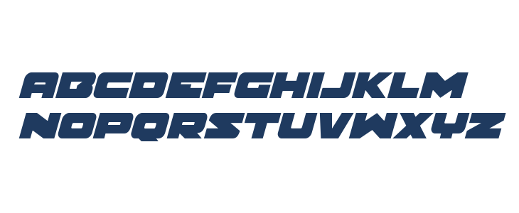 Banjin Italic Lowercase