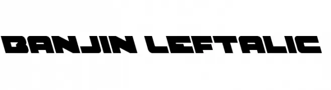 Banjin Leftalic  Fuentes Gratis Descargar