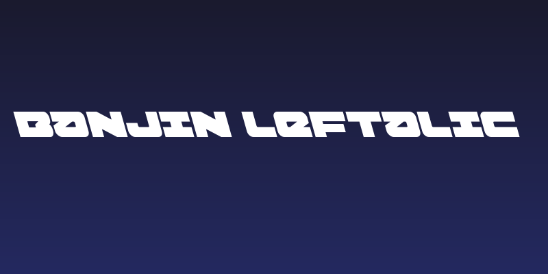 Banjin Leftalic Social Header