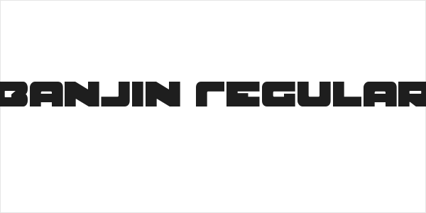 Banjin Regular Logo