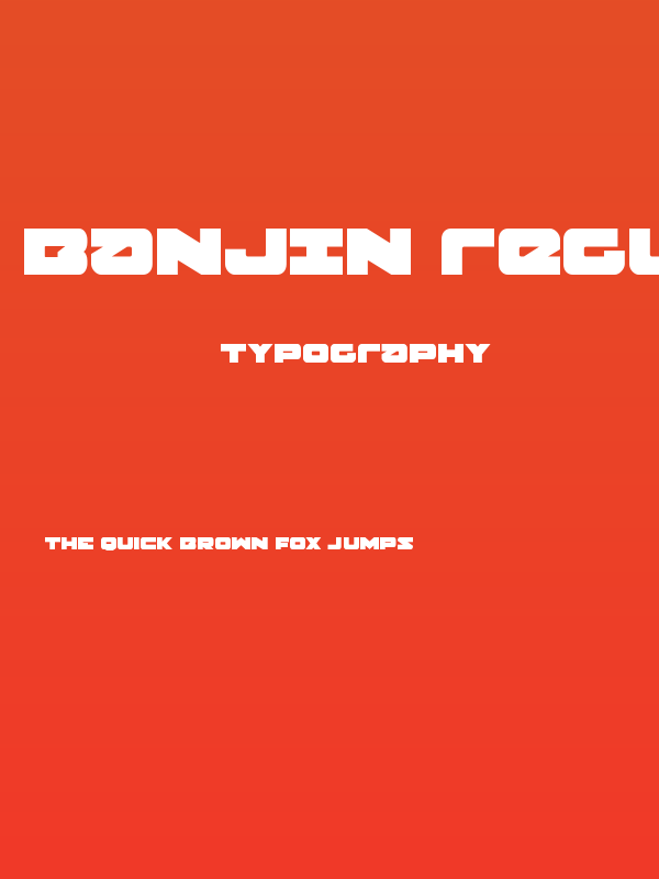 Banjin Regular Poster