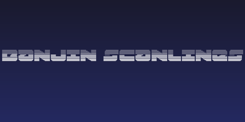 Banjin Scanlines Social Header