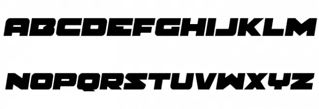 Banjin Semi-Italic Fuentes MINÚSCULAS