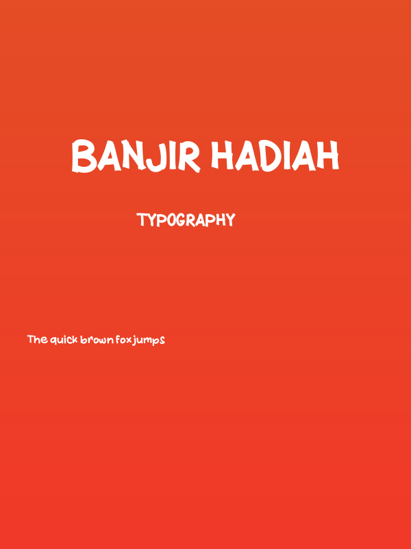 Banjir Hadiah Poster