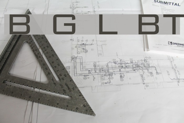 Bank Gothic Light BT Example 1