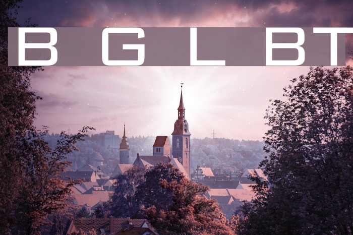 Bank Gothic Light BT Example 2