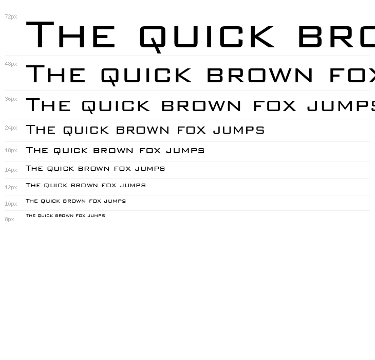 Bank Gothic Light BT Waterfall