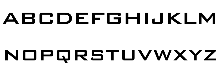 Bank Gothic Medium BT Font LOWERCASE