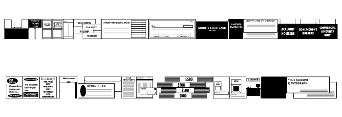 Bank Visit JL Font LOWERCASE