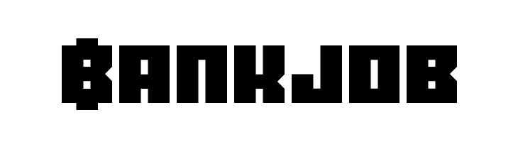 Bankjob  Free Fonts Download