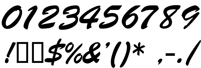 Bankoli Bold Font OTHER CHARS