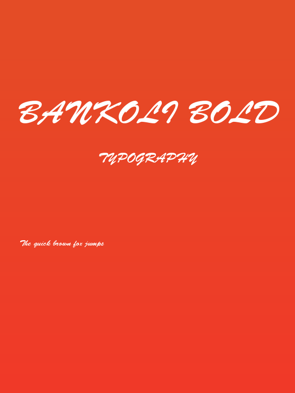 Bankoli Bold Poster