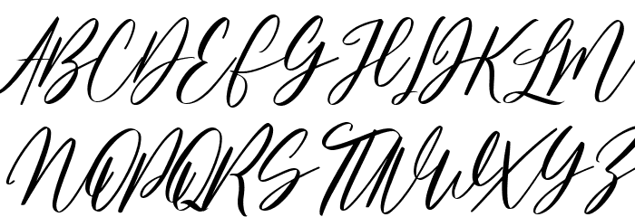 Bankports Font UPPERCASE