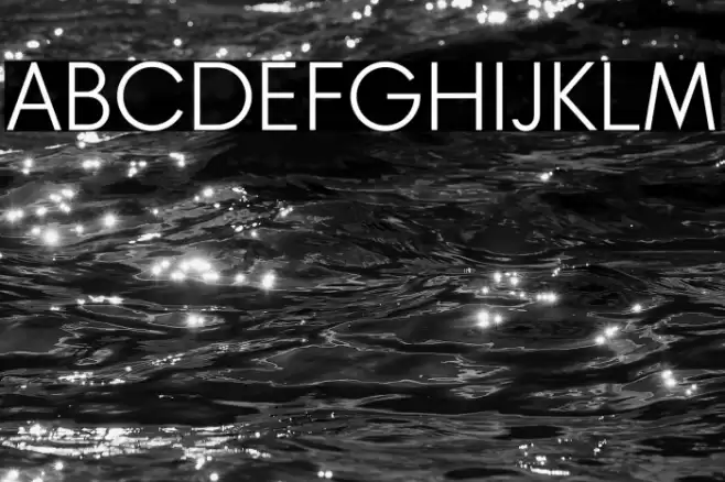 Banks Miles Single Line Caratteri examples