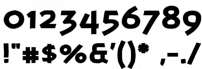 Banksia-Black Font OTHER CHARS