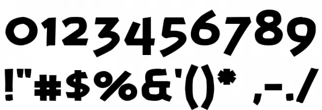 Banksia  Black Font OTHER CHARS