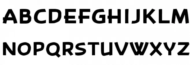 Banksia-Black Font UPPERCASE