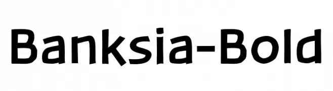 Banksia  Bold  les polices de caractères gratuit tlcharger