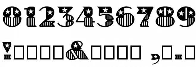 BannerStar Schriftart Anderer Schreiben