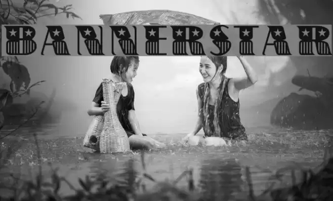 BannerStar Schriftart examples