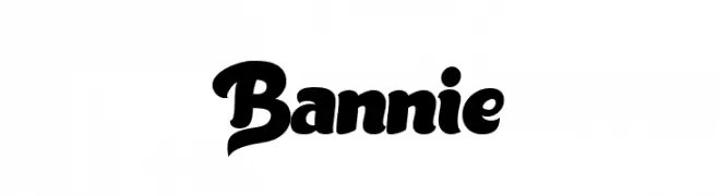Bannie  Frei Schriftart Herunterladen