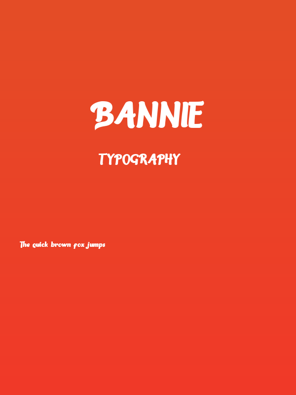 Bannie Poster