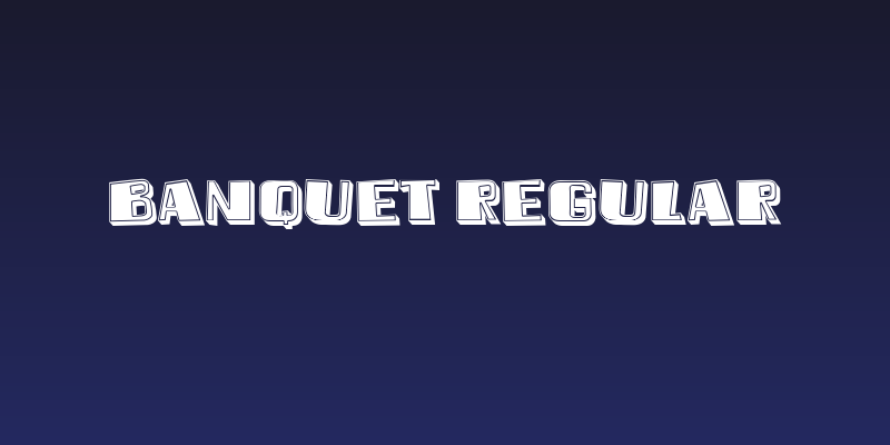 Banquet Regular Social Header