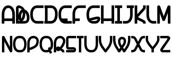 Banquetier-Black Font LOWERCASE