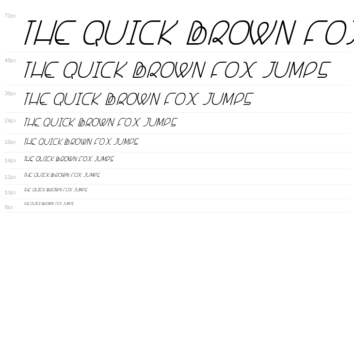 Banquetier-Italic Waterfall