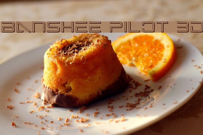 Banshee Pilot 3D Font examples