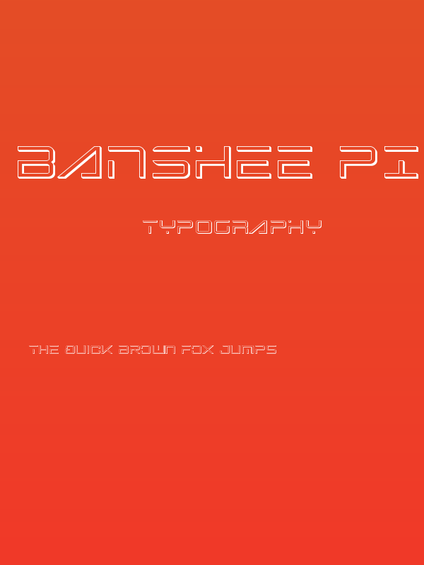 Banshee Pilot 3D Poster