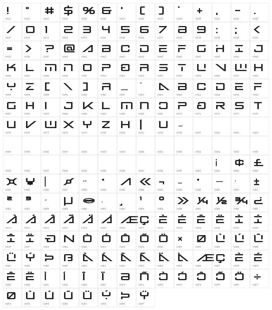 Banshee Pilot Black Character Map