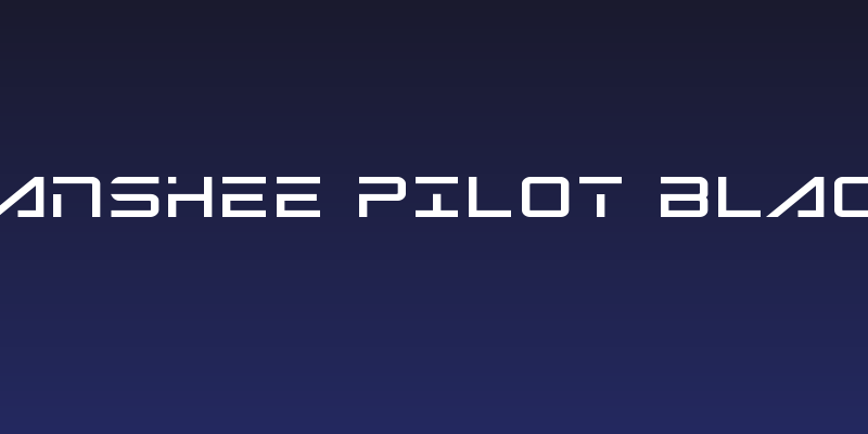 Banshee Pilot Black Social Header