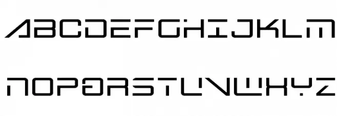 Banshee Pilot Bold 字体 大写