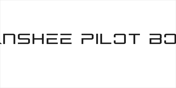 Banshee Pilot Bold Logo
