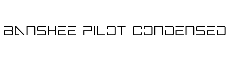 Banshee Pilot Condensed फ़ॉन्ट