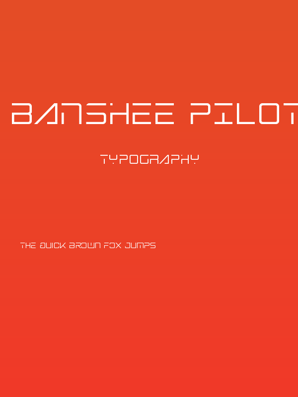 Banshee Pilot Condensed Poster