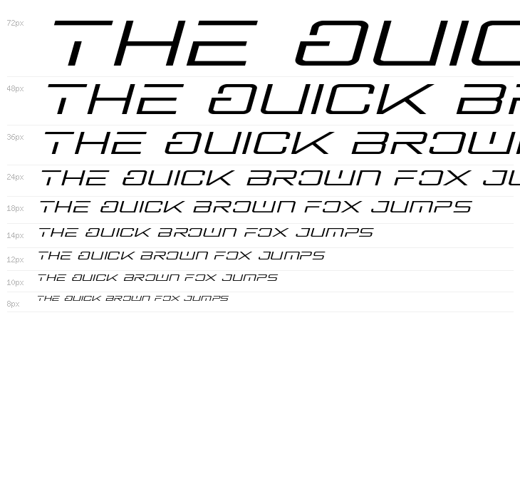 Banshee Pilot Expanded Italic Waterfall