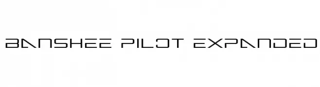 Banshee Pilot Expanded  Free Fonts Download