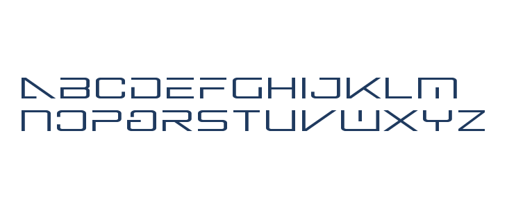 Banshee Pilot Expanded Lowercase